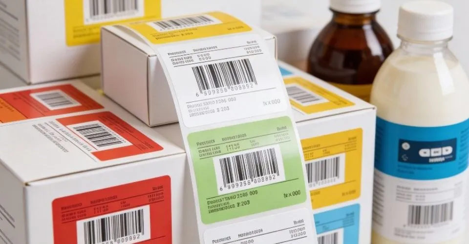 لیبل pvc حرارتی